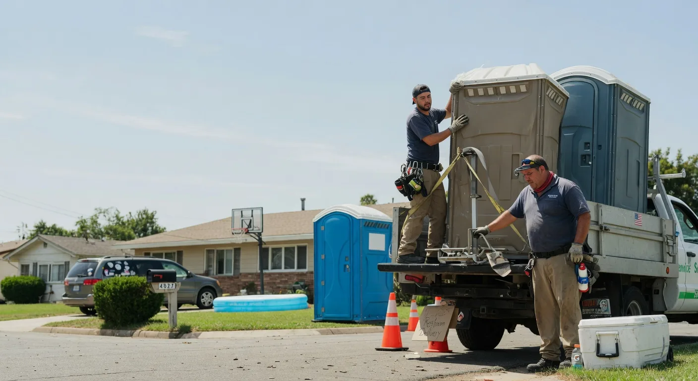Porta Potty Rental in Van Alstyne, TX near me